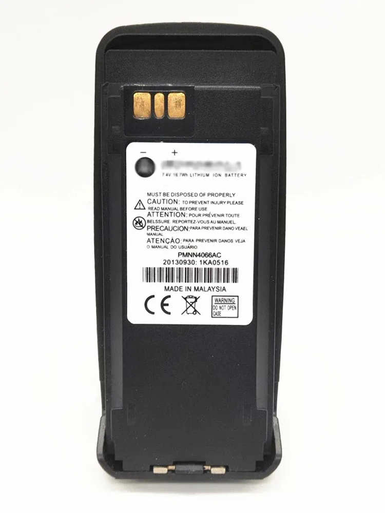 

Walkie Talkie PMNN4066AC Radios 1500mAh Lion Battery Compatible with PMNN4077C PMNN4066A XIR P8268 /P8260 /P8200/ 8800 NNTN4066
