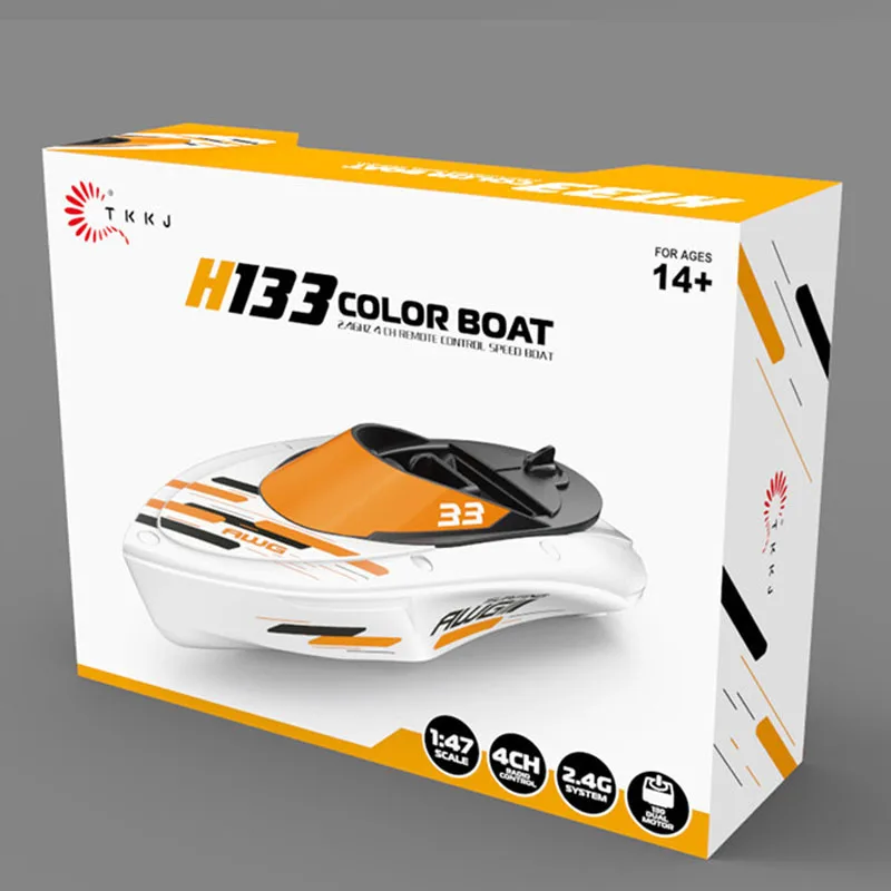 Модельная лодка с дистанционным управлением модель скоростной лодки 2 4G