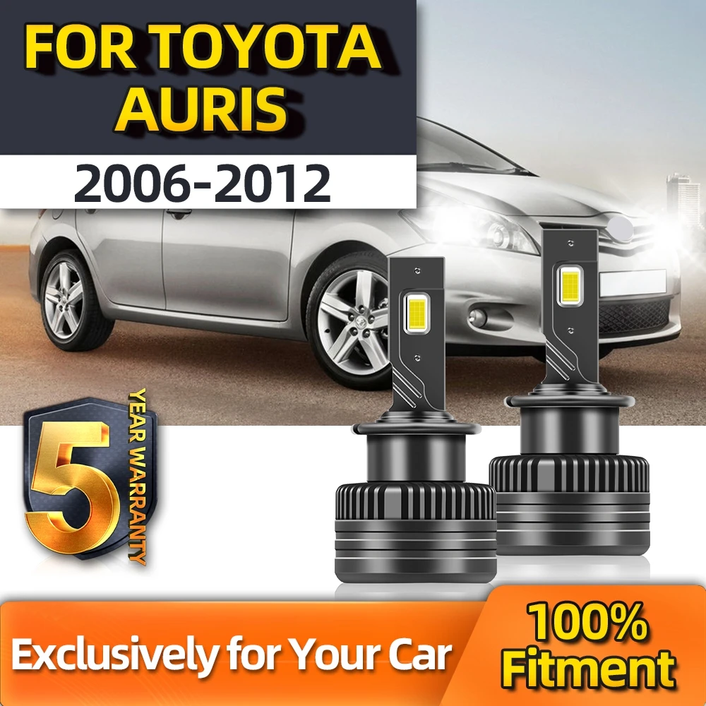 

TEENRAM LED Car Lamp D Series 2PCS Headlight D4S Bulbs Bright CSP Lamps For Toyota Auris 2006 2007 2008 2009 2010 2011 2012
