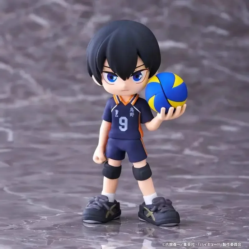 Фото Haikyuu Bushiroad искусственная подсветка загадочная коробка Kawaii Kageyama Tobio Oikawa Tooru экшн-фигурка детский подарок на день рождения №3
