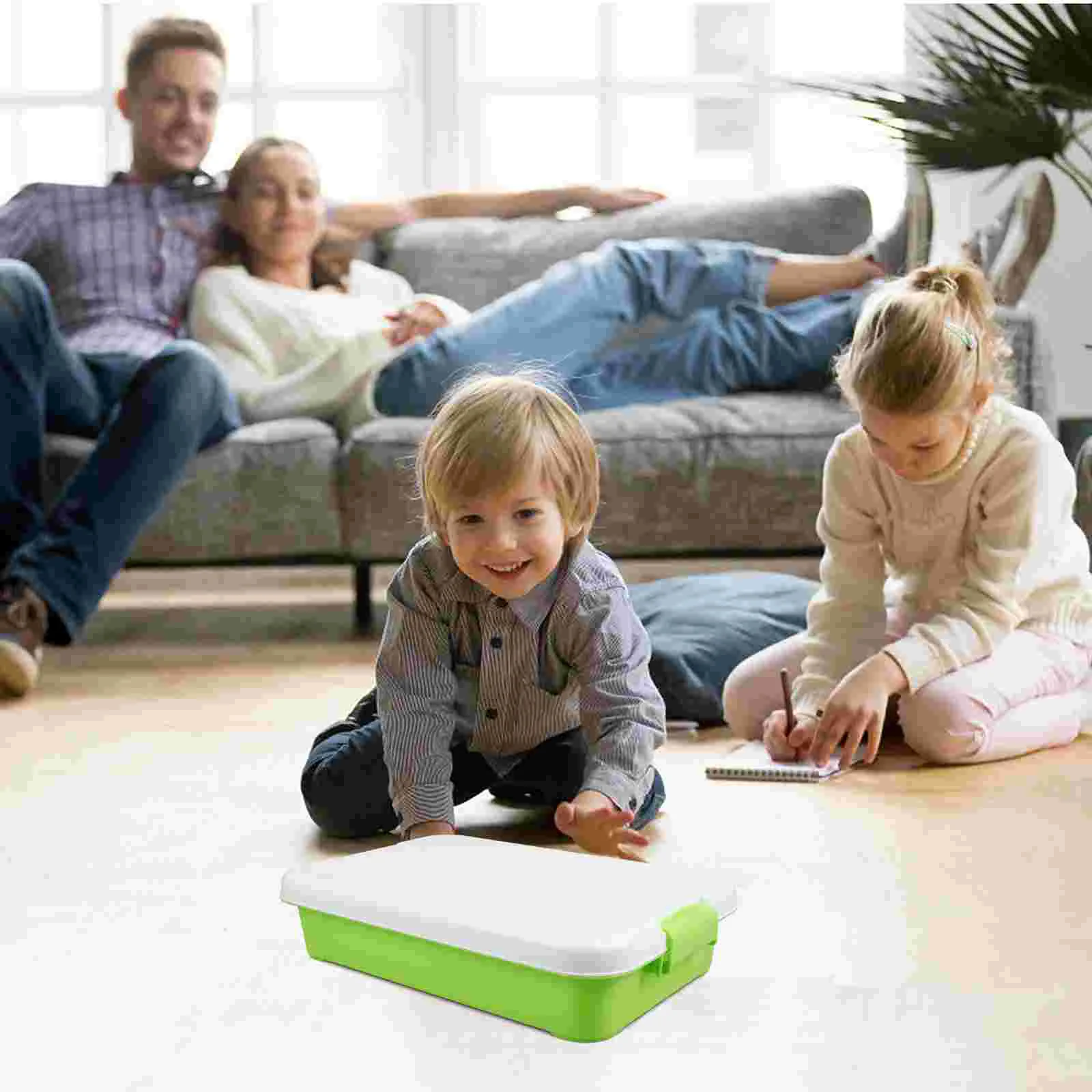 Песочный пластиковый лоток для детей уличные игрушки водонепроницаемый пустой