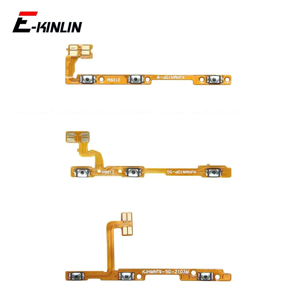 

Mute Switch Power Key For XiaoMi Redmi Note 9T 9S 9 10T 10S 10 Pro Max 4G 5G Global ON OFF Volume Button Control Flex Cable