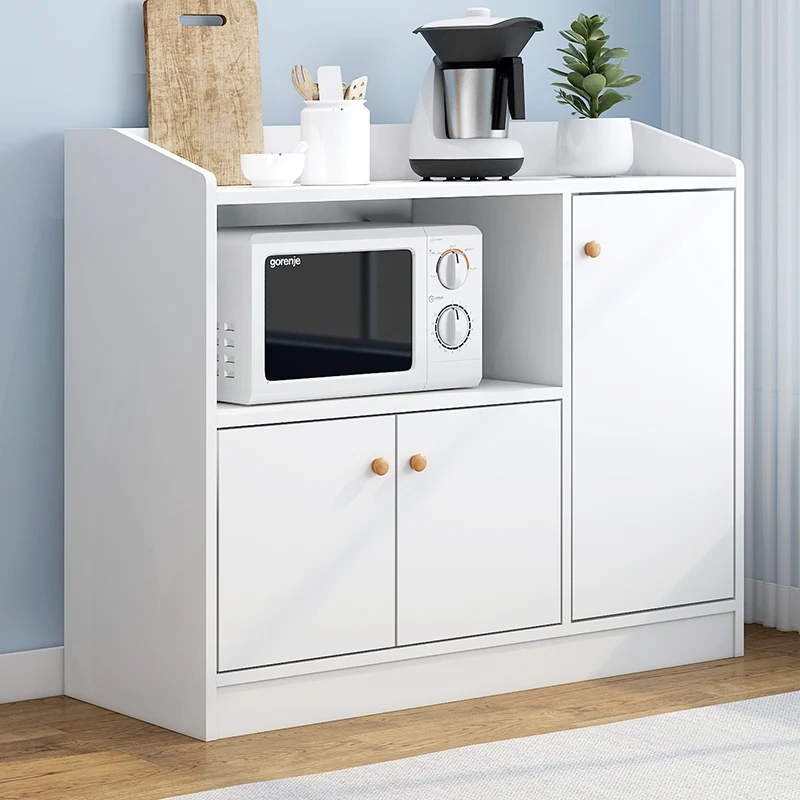 Шкаф для хранения кухонных шкафов консоль белый скандинавский дизайн шкафа с