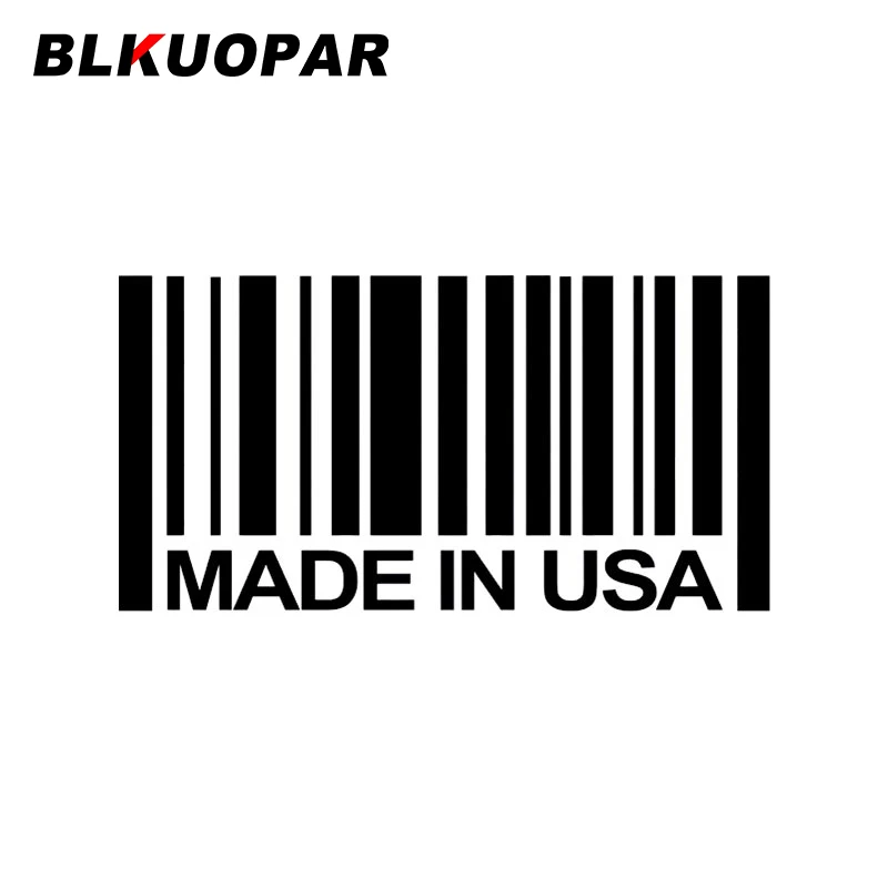 

BLKUOPAR Сделано в США силуэт текста Автомобильная наклейка личность переводная Водонепроницаемая высечка окна багажник ноутбук мотоцикл авт...