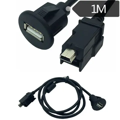 Кабель-переходник AXONUS USB A на mini 5-pin