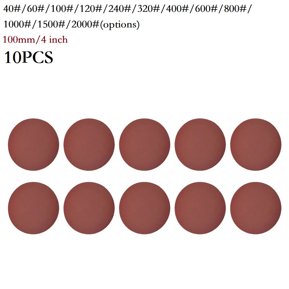 

10 шт., шлифовальные диски, 4 дюйма, 100 мм