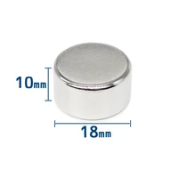 125101520pcs 18x10 round rare earth craft reborn fridge 18x10mm n35 thick disc search magnet 1810 neodymium magnets strong