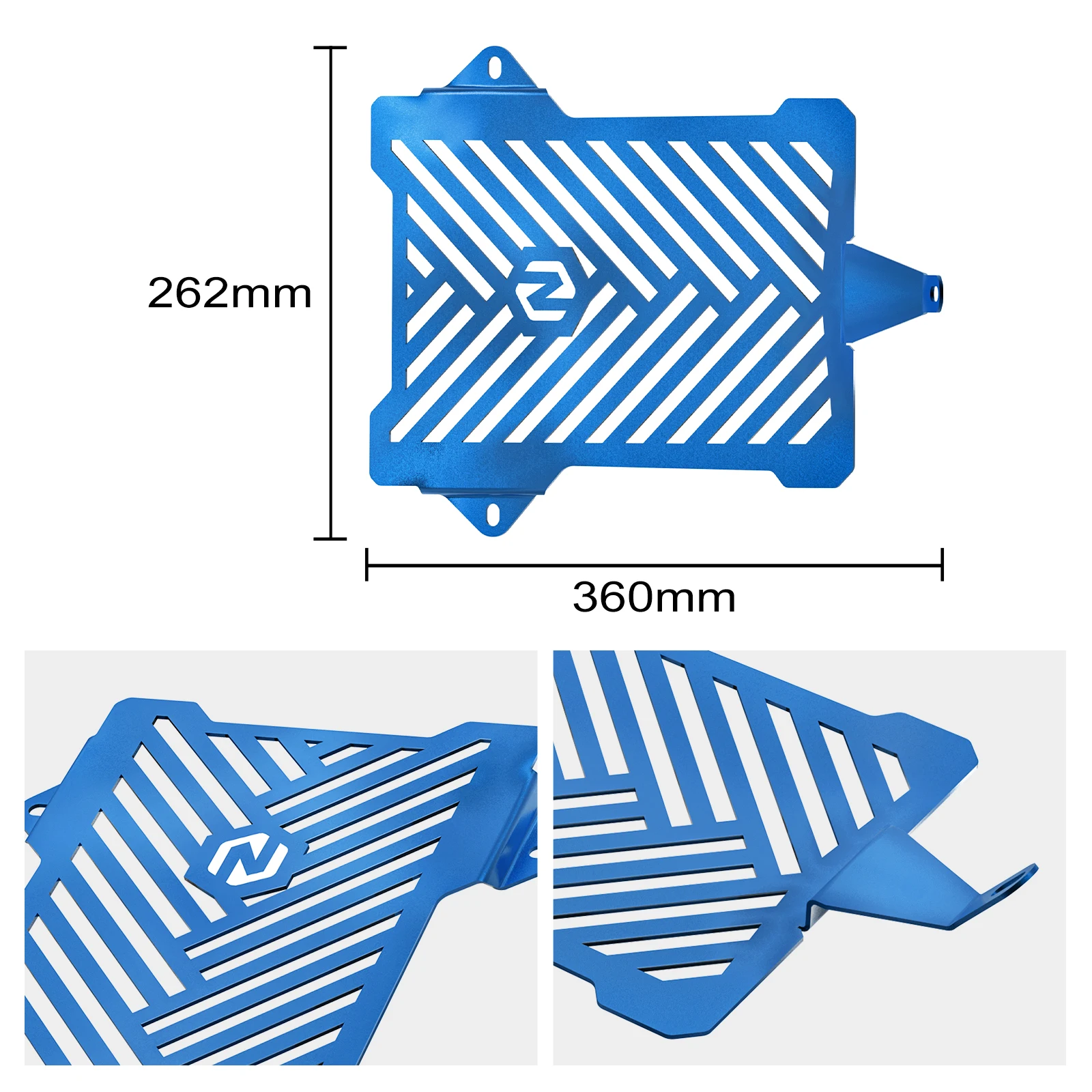 Защитная крышка радиатора для Raptor 700 700R Yamaha YFM700 R 2006-2012 алюминиевые аксессуары