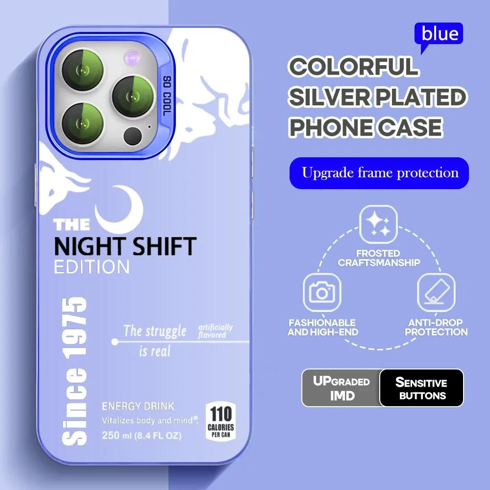 Фото Красочный чехол для телефона черного цвета lMDColor Silver Shell для lPhone 16, 16e, 15, 14, 13, 12, 11 Pro Max Plus R-RedE inB-B-Bulles с 1975 г. №5