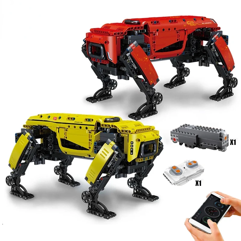 Технический робот с управлением через приложение механический собачий модель