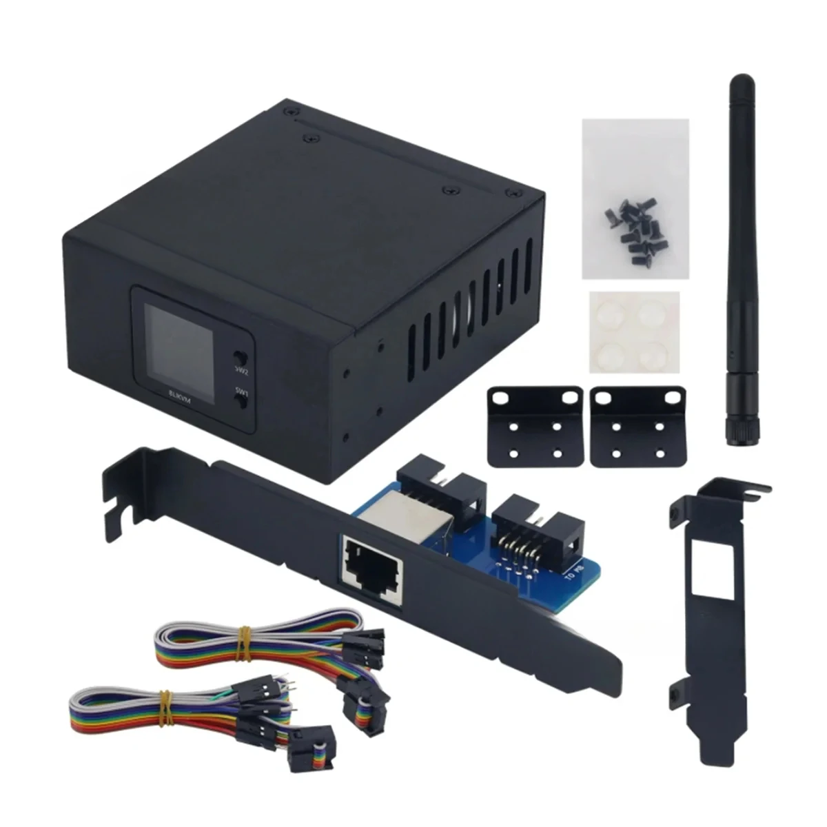 BliKVM V4 Allwinner H313 Soc KVM через IP PoE HDMI-совместимая видеопетля видеозахват PiKVM RTC Plug and Play