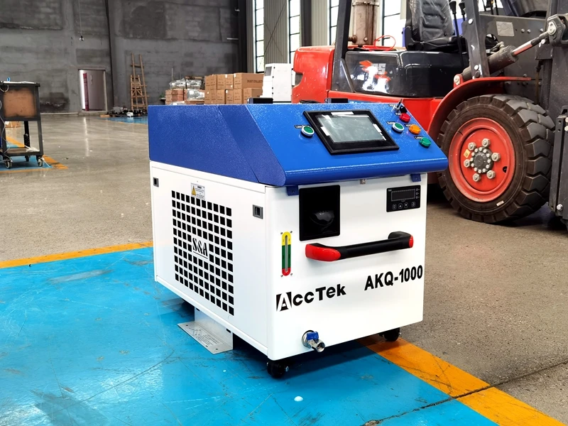 

AccTek Company Factory Price Fiber Laser Cleaning Welding Cutting Machine Mini Easy Operation