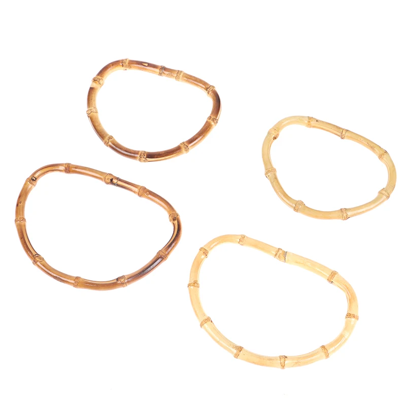

Vintage Bamboo Bag Wooden Handle Replacement DIY Accessories Ladies Handbag