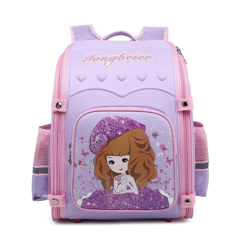 Children School Bags Girls Orthopedic Backpack Kids princess Backpacks schoolbags Primary School backpack Kids book bags mochila