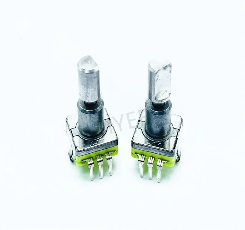 5PCS LJV EC11 encoder with switch 30 positioning 15 pulse DVD adjusting shaft length 17MM