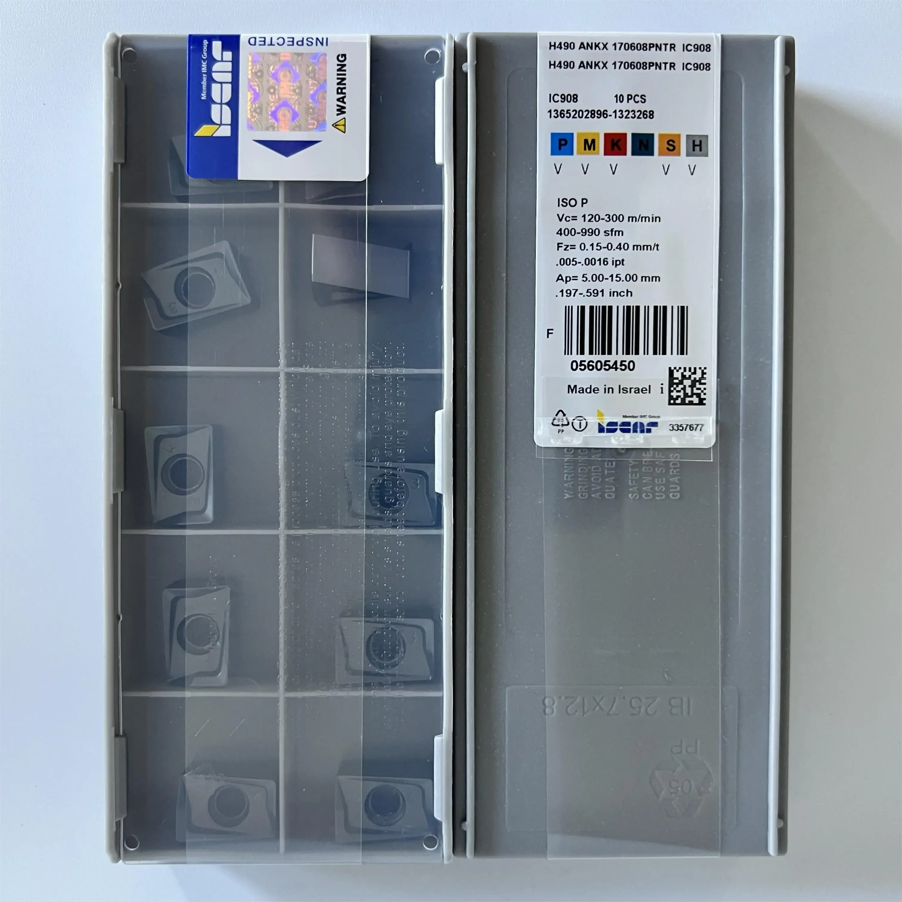 Лезвие ЧПУ H490ANKX170608PNTR IC908/H490ANKX170608PNTR IC910/H490ANKX170608PNTR IC928