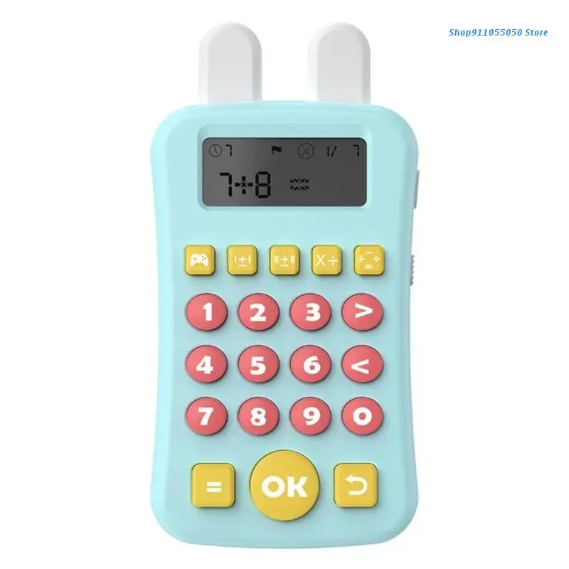 

C5AB Calculator Toy Children's Story Machine Students Oral Calculation Child Maths Learning Educational Game English Version