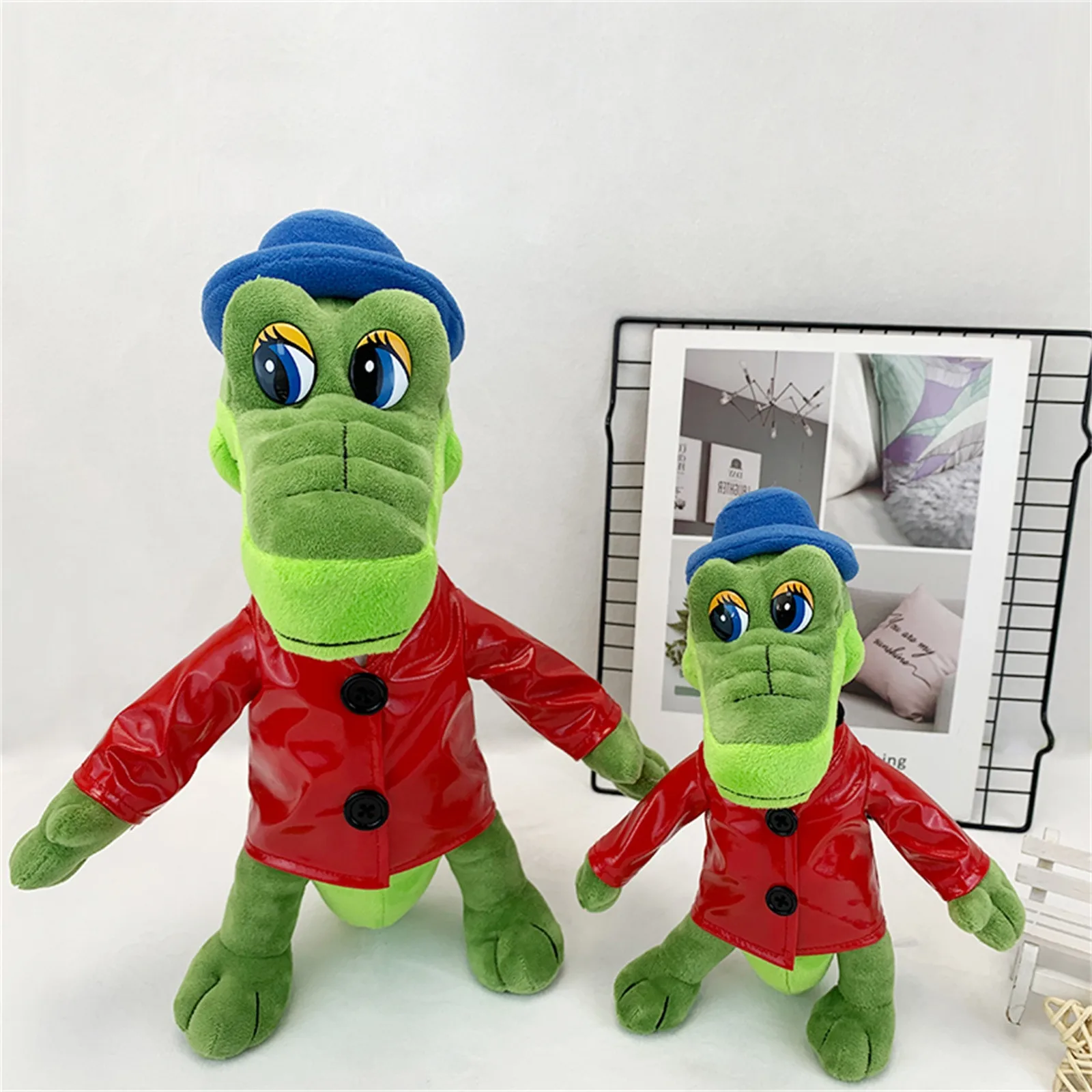 

23/33cm 2023 Russian New Stuffed Toy Cheburashka Monkey And His Friend Crocodile Gena Plush Kids Girls Animals Toy Gift