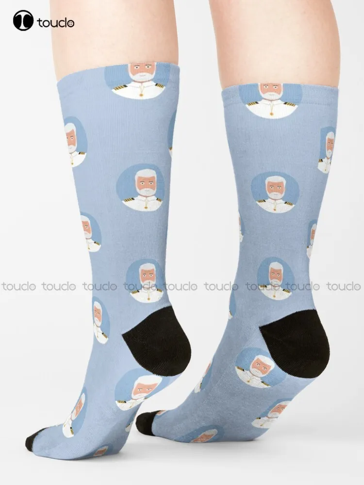 

Captain Lee Socks Socks Slipper Socks For Women Personalized Custom Unisex Adult Teen Youth Socks 360° Digital Print Harajuku