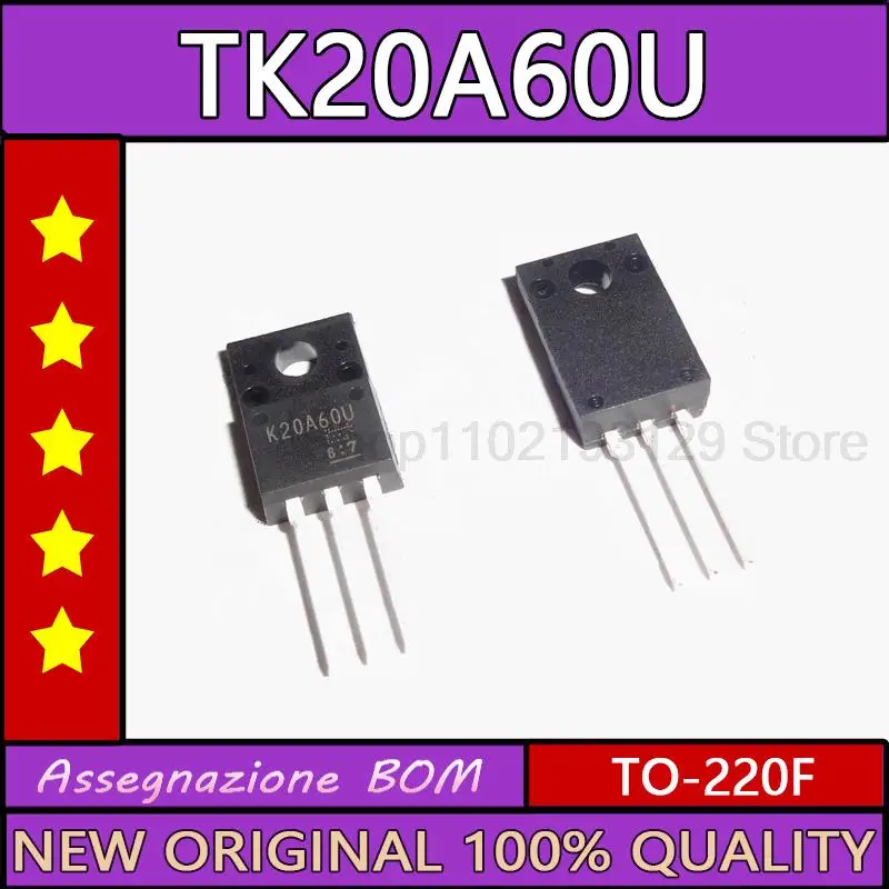 

K20a60u новый импортный транзистор с полевым эффектом tk20a60u 20A 600 в
