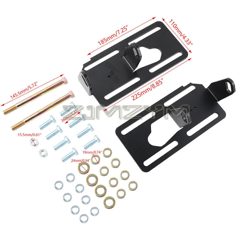 Regulowane wsporniki silnika Zestaw do konwersji adaptera wymiany pasuje LS1 Swap 88-98 LS2 LS6 LSX LQ4