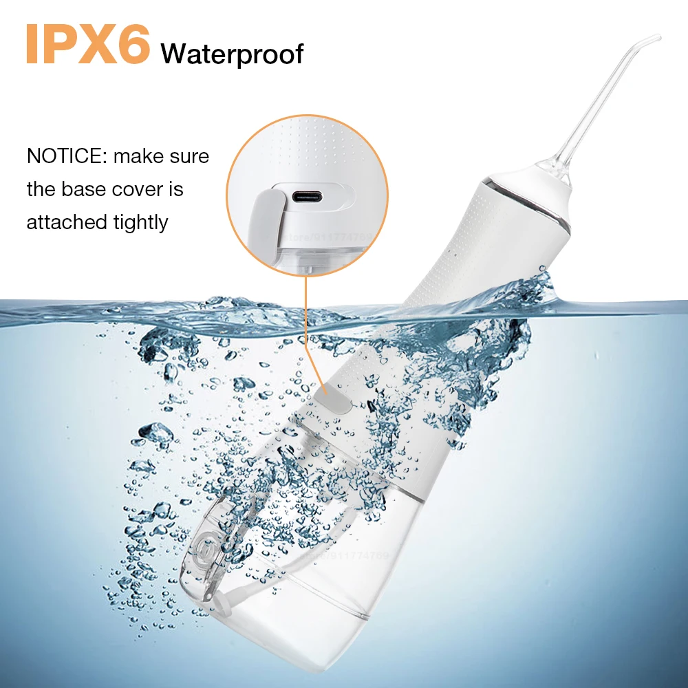 5 режимов ирригатор для полости рта USB перезаряжаемая водяная нить портативная