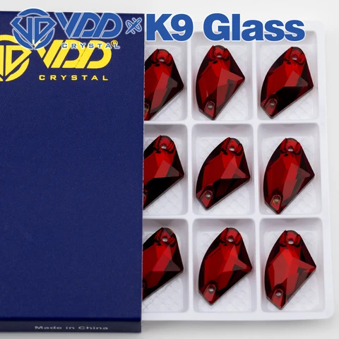 Стразы VDD S110 Garnet Galactic стеклянные