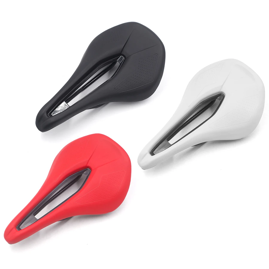 

Power Comp Bicycle Saddle for Mens Womens Comfort Road Cycling Saddle Mtb Mountain Bike Seat 143mm Black Red Green Accesorios