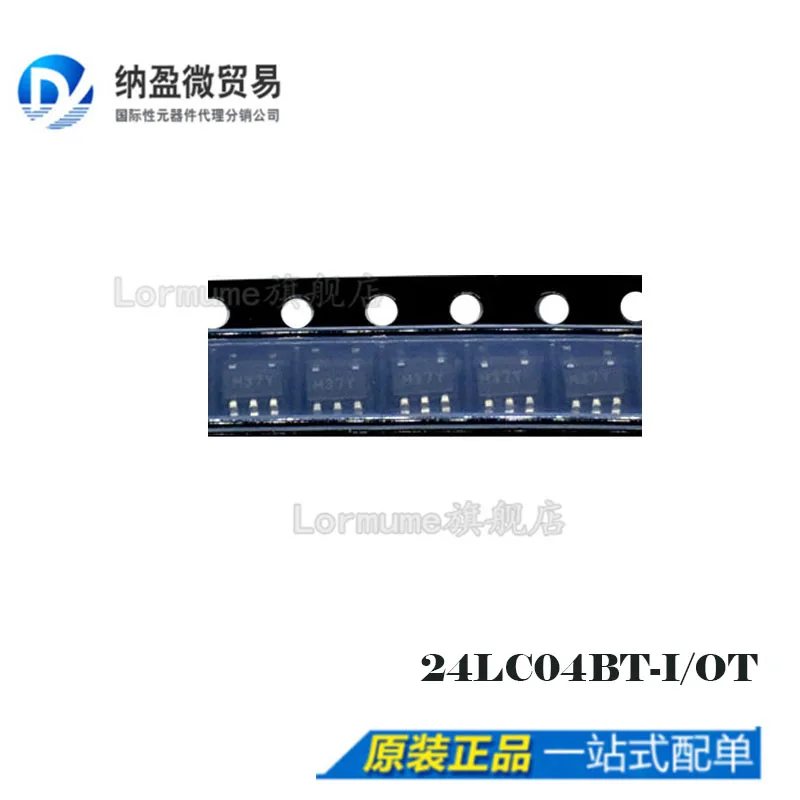 

Бесплатная доставка lormume | 24LC04BT-I/OT 24LC04BT SOT23-5 :M3 ** 10 шт.