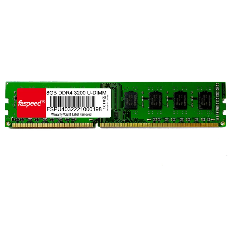 Оперативная память Faspeed ddr4 DDR4 4 ГБ 8 16 32 2400 МГц 2666 3200 для настольного компьютера DIMM