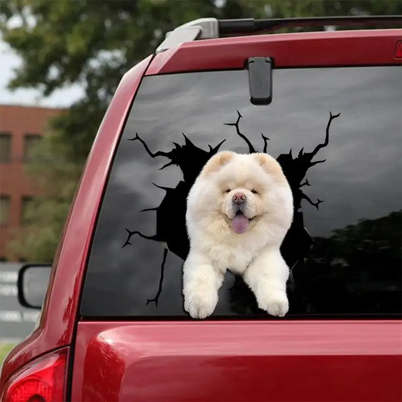 

Chow Chow Decal - fits cars, Windows, Laptops and any smooth surface, Chow Chow Stickers, Pet Stickers, Custom Chow Chow Sticker