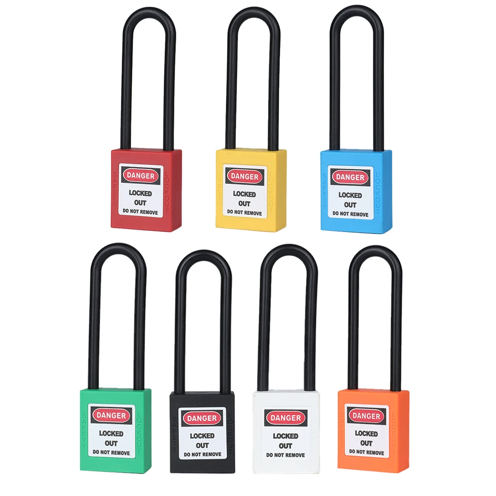 

5 Pieces Industrial Padlock Simple Professional Multifunctional Home Locks