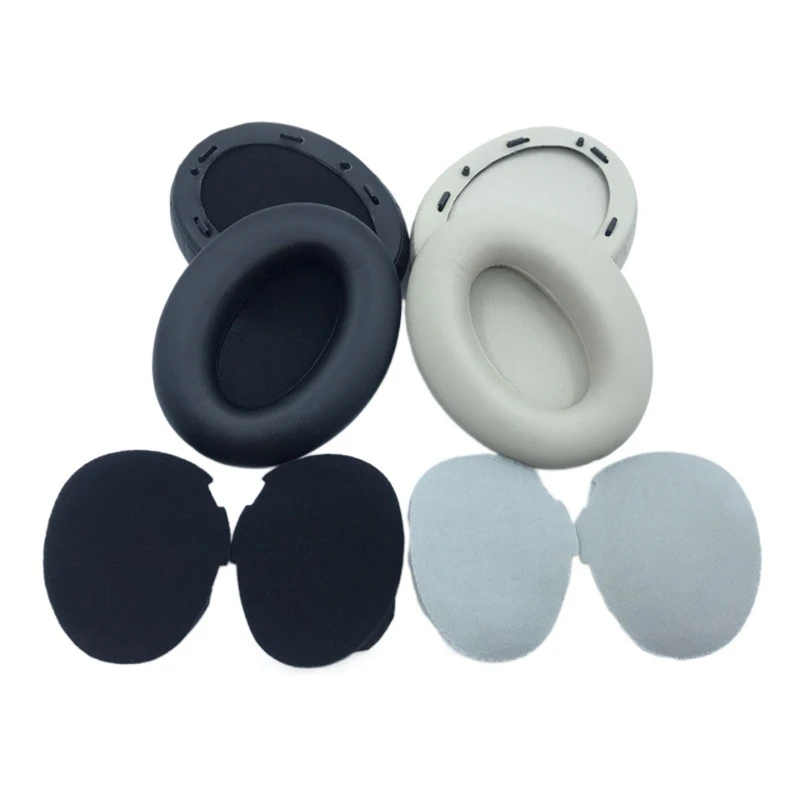 

Comfortable Ear Pads Compatible with WH-1000XM3 Headphones Round Cup Ear Pads Headband Protector Headphone Replacement