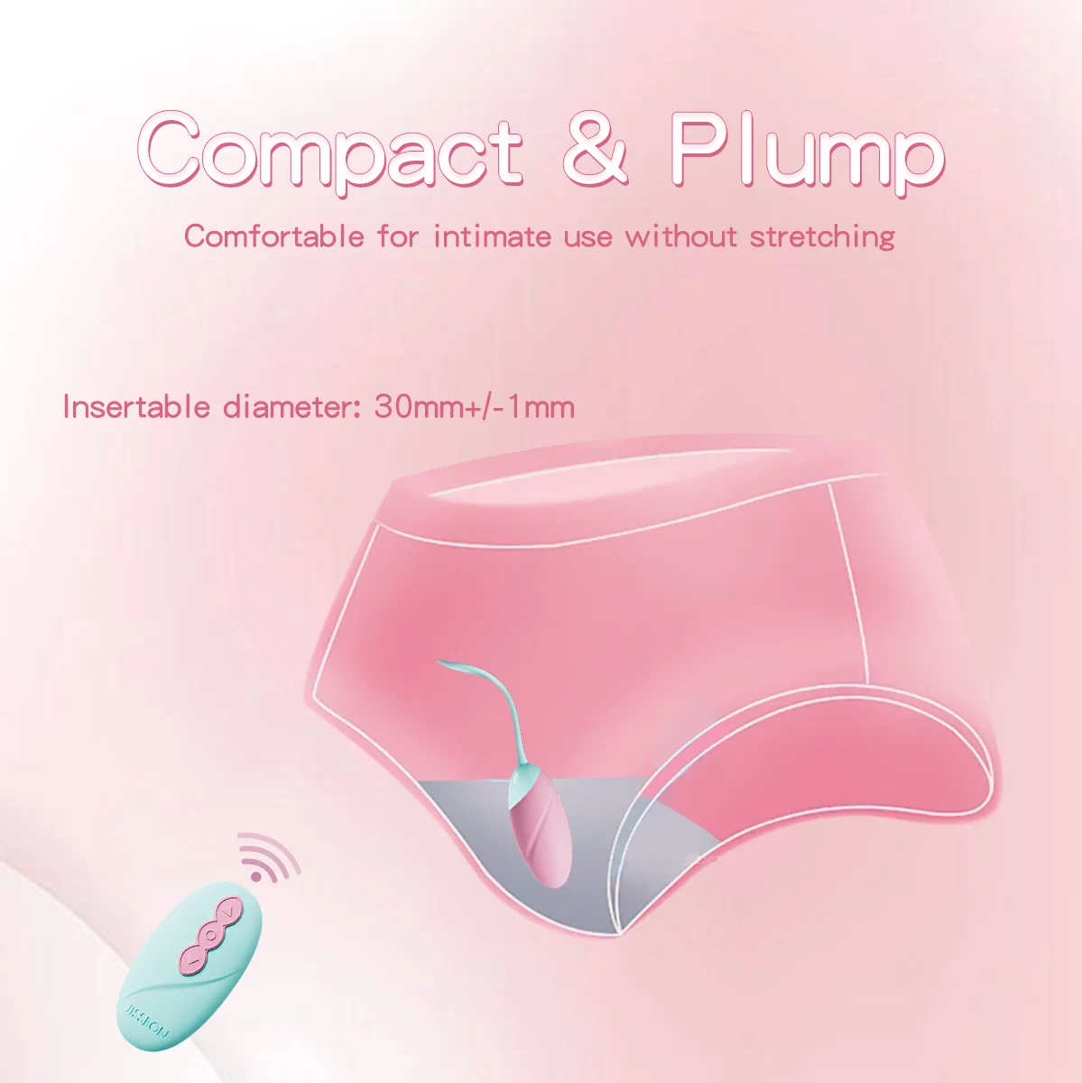 Вибратор Jissbon с дистанционным управлением