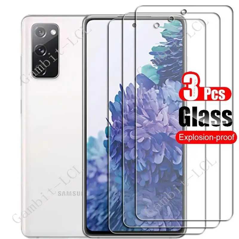 

1-3PCS Tempered Glass For Samsung Galaxy S20 FE 4G 5G 6.5" Protective Film ON GalaxyS20FE S20FE 2022 Screen Protector Cover