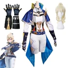 Игра Genshin Impact Jean Косплей Qin костюм для девочек детские игровые костюмы для представлений наряд на карнавал Хэллоуин для женщин