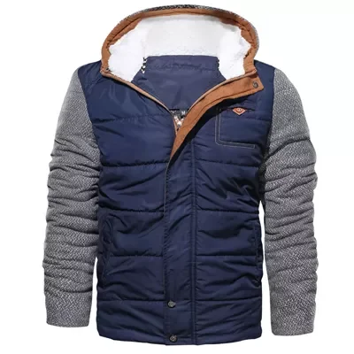 Winter Men's Parkas Casual Cotton Men Thick Warm Hooded Coats Male Slim Fit Outwear Windbreaker Thermal Jackets Clothing
