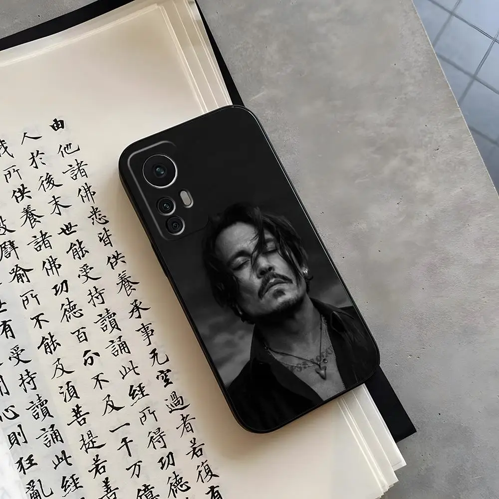 Чехол для телефона Johnny Depp Actor Fundas Xiaomi Redmi Note 14 10 13 12 Pro POCO F4 F5 X5 11T Lite Ultra Cover