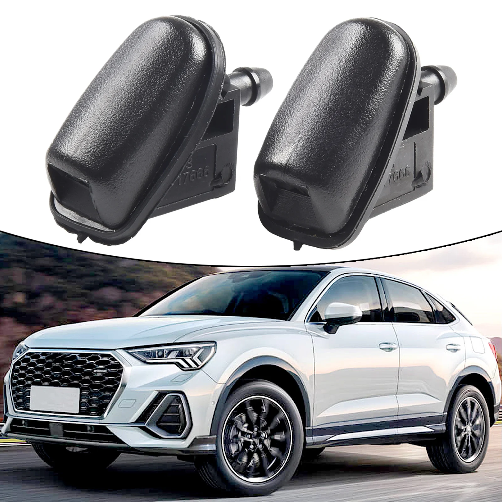 2 шт. насадка для омывателя переднего стекла автомобиля 1708176 Подходит Ford Focus Mk2