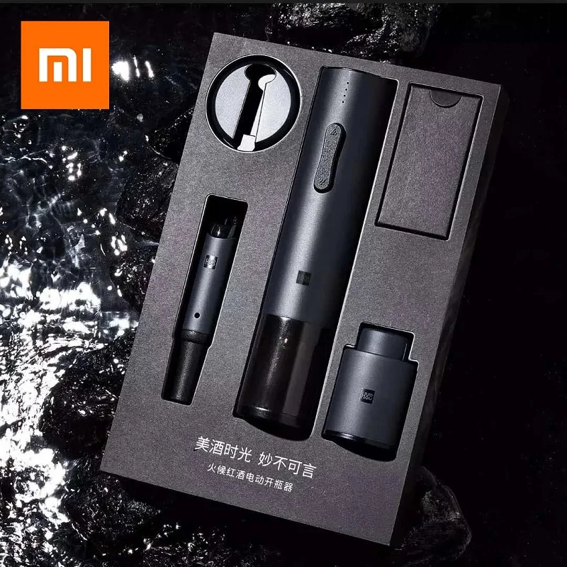 

Автоматический штопор Xiaomi Mijia, Электрический штопор для вина с пробкой и быстрым графином, резак для фольги