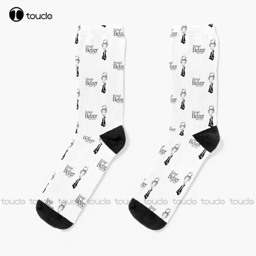 

Richard Belzer Socks White Socks Mens Personalized Custom Unisex Adult Teen Youth Socks Custom Gift 360° Digital Print