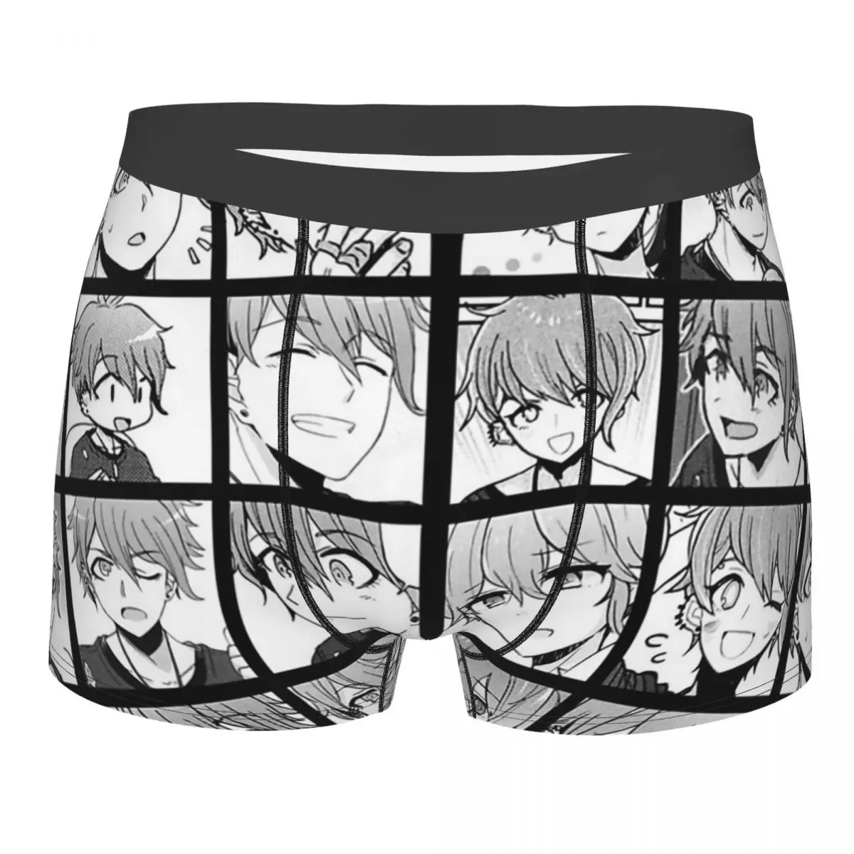 

Rantaro Manga Collection Danganronpa Makoto Naegi Monokuma Komaru Kaede Game Underpants Man Underwear Print Shorts Boxer Briefs