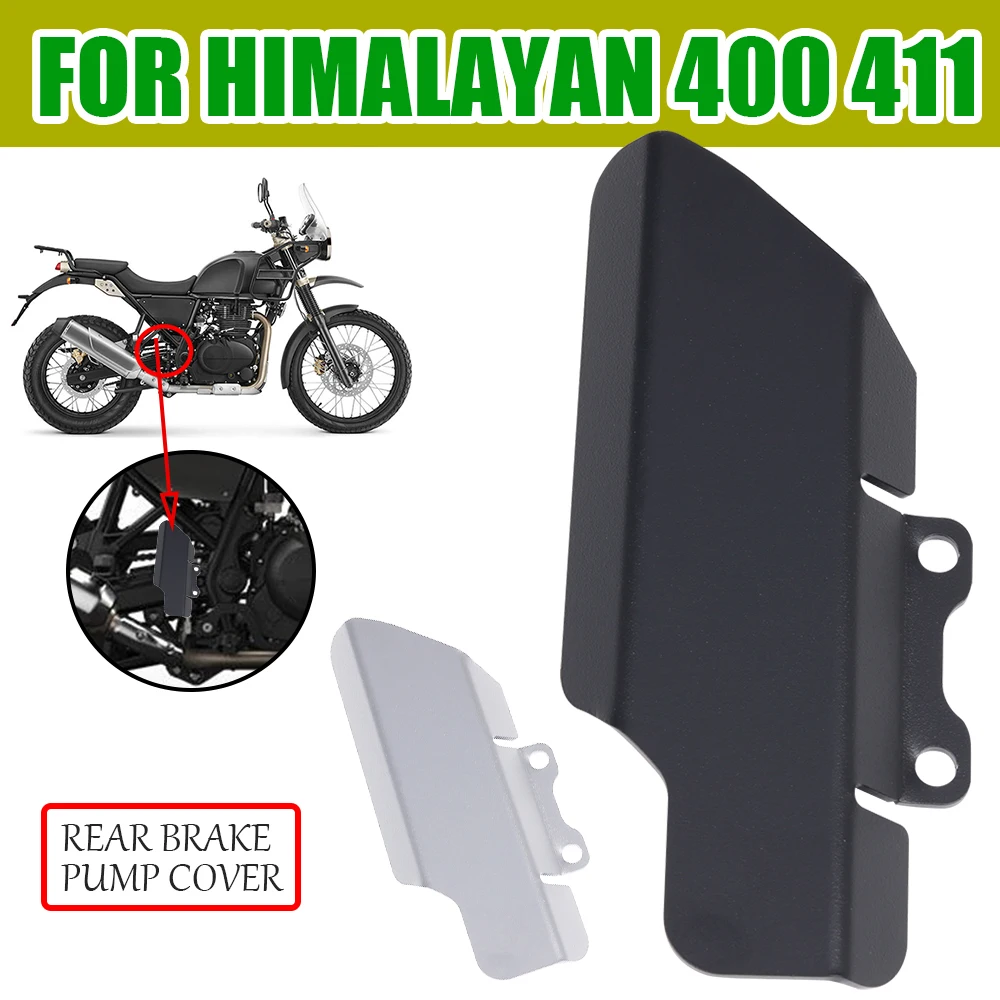For Royal Enfield Himalayan 400 411 Motorcycle Accessories Rear Master Cylinder Guard Protection Brake Cover Cap Spare Parts