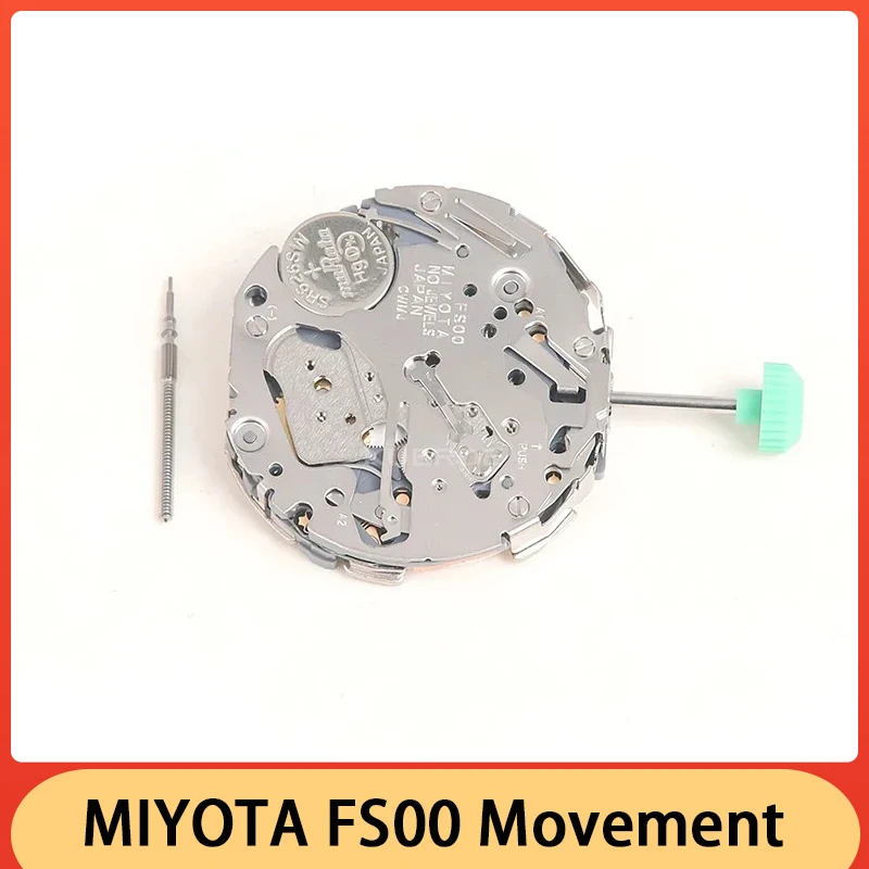 Оригинальный механизм MIYOTA FS00 6 стрелок многофункциональный одинарный календарь