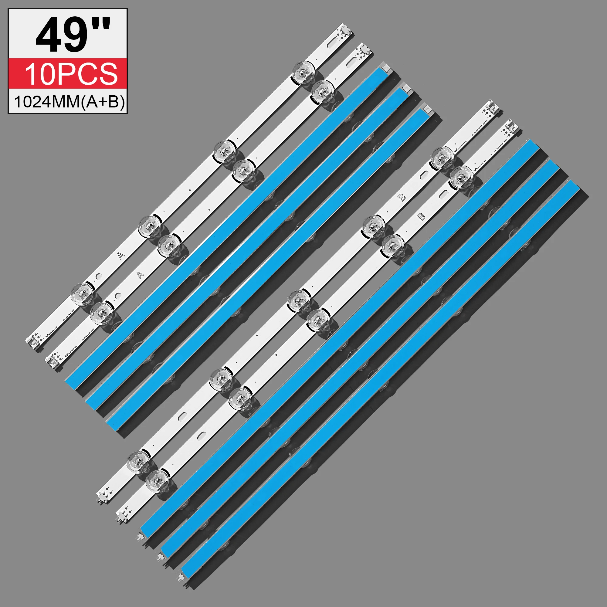50 шт. Светодиодная лента для LG Innotek DRT 3 0 49 &quotA/B 6916L 1788A 1789A 49LB580V 49LB585V 49LB5610 49LB5800 49LB580N