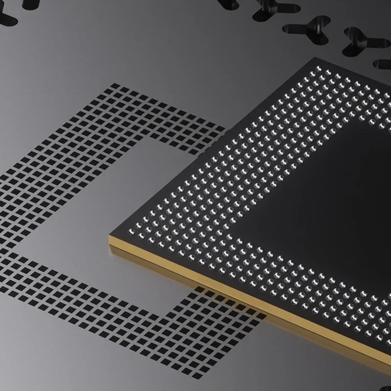 Комплект композитных трафаретов MECHANIC 9 шт. НЛО для процессора Qualcomm MTK Трафаретный