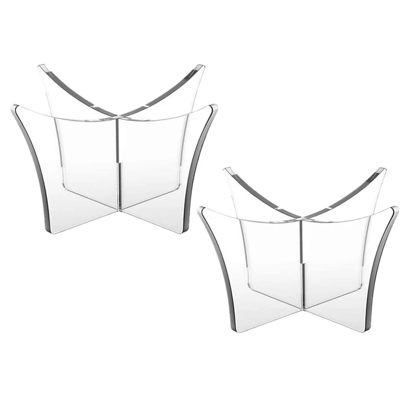 

2Pack Clear Acrylic Ball Stand Holder Ball Display Storage Rack For Basketball Football Volleyball Soccer Ball