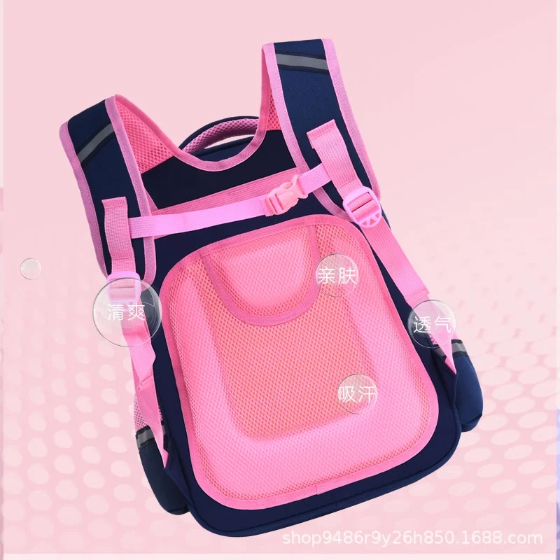 British Style Girl Primary School Student Bow Sweet Backpacks 2022 New Grade 1-6 Children Large Capacity Fashion Schoolbags Hot