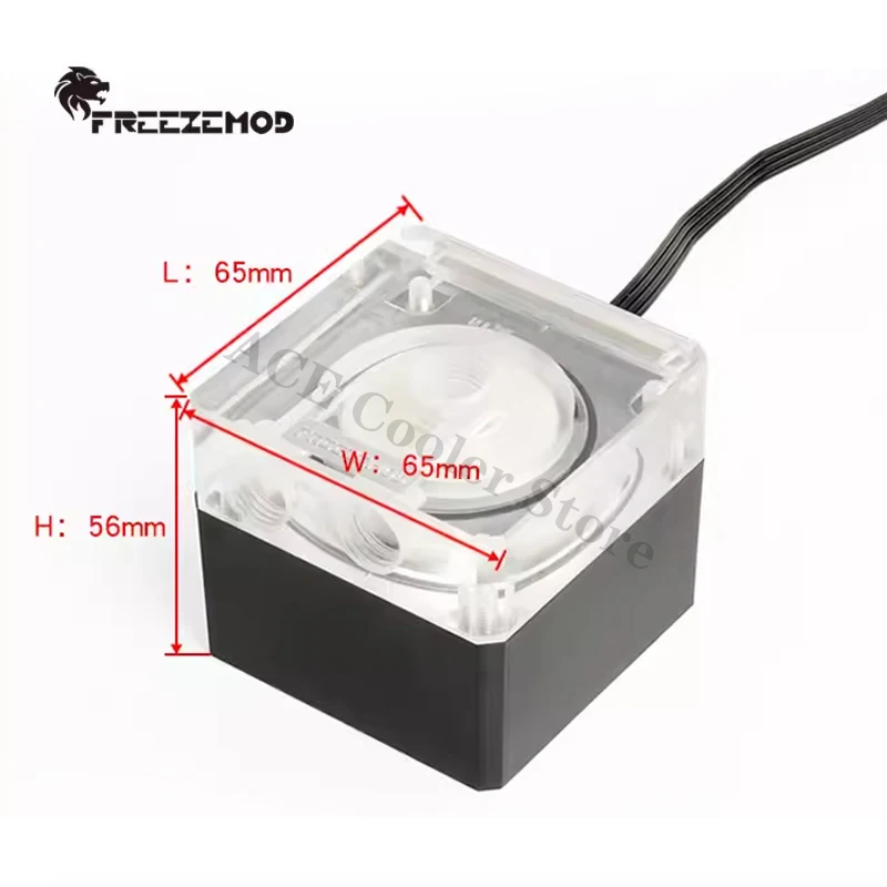 FREEZEMOD ПК Шасси с водяным охлаждением DDC PWM насос промышленный максимальный расход