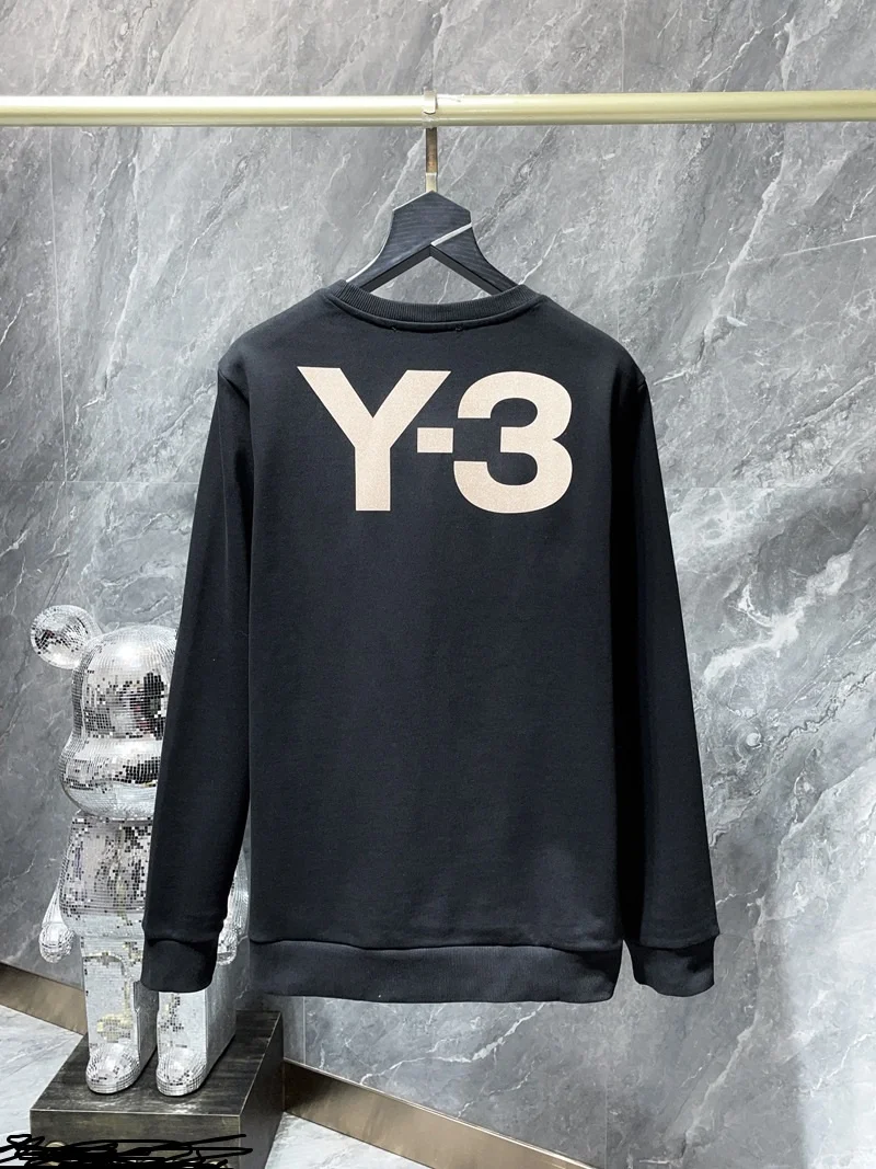 luxury 2023 Reflective New Y-3 Yohji Yamamoto Pullover Hoodies Hoody hooded Sweatshirts velvet Cotton Drake Street #R067